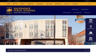 Hackensack Public Schools / Homepage
