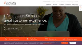 Genesys: Contact Center Solutions | Omnichannel Customer Experience