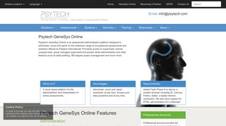Psytech GeneSys Online - Psytech International