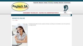 GeneSys Online - Psytech SA