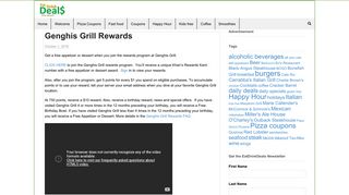 Genghis Grill Rewards | EatDrinkDeals