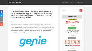 Ultimate Guide How To Create Genie Account , download Genie App ...