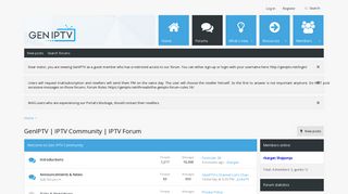 GenIPTV | IPTV Community | IPTV Forum