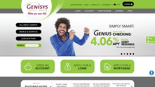 Genisys® Credit Union: Credit Union, Loans, Insurance & Investments