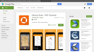 Genius Scan - PDF Scanner - Apps on Google Play