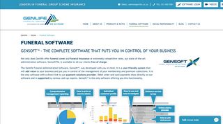 Funeral Software - Genlife Financial Services