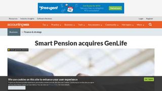 Smart Pension acquires GenLife | AccountingWEB