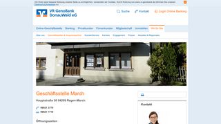 VR GenoBank DonauWald eG Geschäftsstelle March