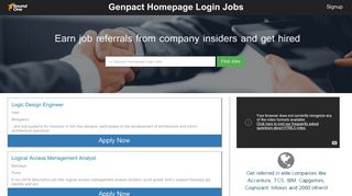 Genpact Homepage Login Jobs - Round One