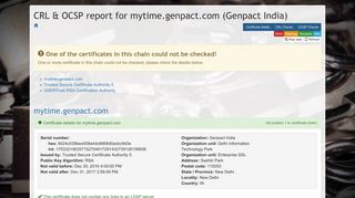 mytime.genpact.com (Genpact India)
