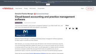 Cloud-based accounting and practice management software ...