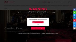 Genting Rewards Membership - Resorts World Genting