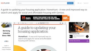 A guide to updating your housing application. HomeHunt - A new and ...