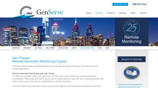 Remote Monitoring | GenServe - Industrial Generator Sales and Service