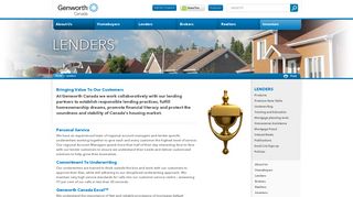 Lenders - Genworth Canada - Genworth Canada - Homeownership