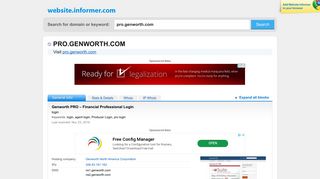 pro.genworth.com at WI. Genworth PRO – Financial Professional ...