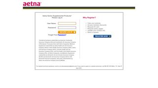 Medicare Supplement - Aetna Senior Products
