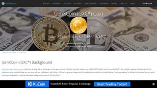 GenXCoin (GXC*) Coin Prices, Predictions, Alerts, Charts ...