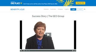 Success Story | The GEO Group | Benefitfocus