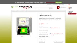 GEOcontrol - IsoMatch Shop