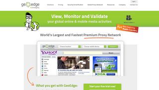 Global Premium Proxy and VPN Service | GeoEdge