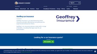 Geoffrey Car Insurance | Compare the Market