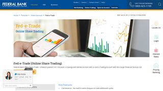 Federal Bank Online Share Trading | Fed-e-trade | Invest in Shares ...