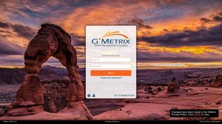 GMetrix - Web Admin