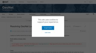 Resolving GeoNet Login Issues | GeoNet