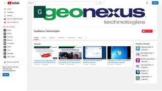 GeoNexus Technologies - YouTube