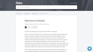 Welcome to GeoOp! | GeoOp Help Center