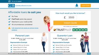 George Banco™ | Personal Loans | Guarantor Loans