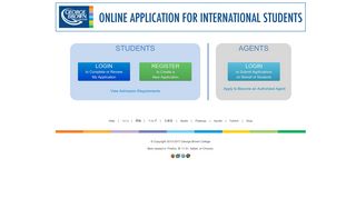 GBC International Application - George Brown College