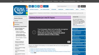 Continuing Education (part–time) ESL Programs - George Brown ...