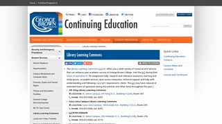 Library Learning Commons | Student Resources | George Brown ...