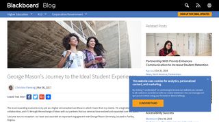 George Mason's Journey to the Ideal Student Experience - Blackboard ...