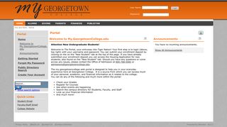 Home | Portal - Georgetown College