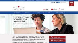 Online Credit Recovery Programs | The Keystone School