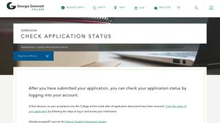 Check Application Status | Georgia Gwinnett College