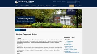 Online Programs | Georgia Southern University
