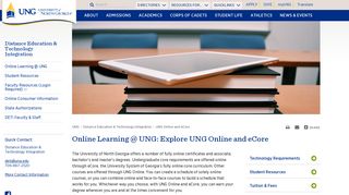 Online Learning at UNG - University of North Georgia