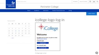 icollege-logo-log-in - Perimeter College - Georgia State University
