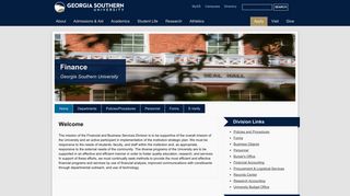 Georgia Southern University: Finance
