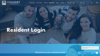 Resident Login - Foundry Georgian