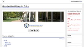 Georgian Court University Online