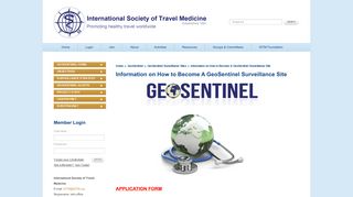Information on How to Become A GeoSentinel Surveillance Site