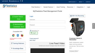 Login to MyFleetistics Fleet Management Portal. GPS for Vehicles ...