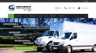 Geothentic: Fleet management and fleet tracking GPS