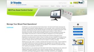GEOTrac-Asset Control Center