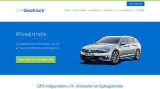 Geotrack | GPS-Volgsysteem, rit-, kilometer- en tijdregistratie